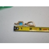 Image 4 : 2 - Gorgeous 14K Yellow Gold Pendants One with Large Blue Gemstone, One with Diamonds - TW: 11.0g