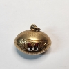 Image 2 : 10K Gold Football "M" Pendant 1931 State 13 - Amherst 12 TW: 4.0g