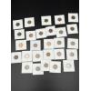 Image 5 : Assorted Pennies all in Marked Cards - Some Errors - some Mint Mark - Etc. - All 1957-D - FV $0.27