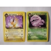 Image 1 : Two Vintage Dark Pokemon Trading Cards - Dark Jolteon 38/82 & Dark Weezing 31/82