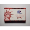 Image 1 : 1999 United States Mint SILVER Proof Set in Original Packaging ~ ASW: 1.33826 oz