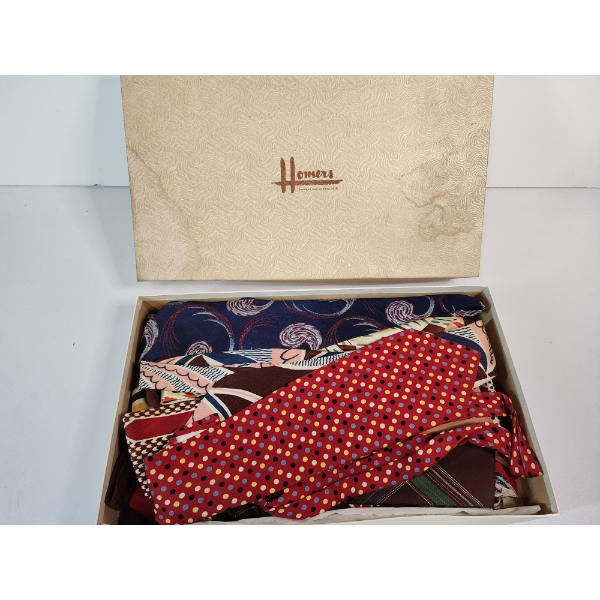 Lot of Vintage Assorted 1940-1950's Men's Neckties in Great Condition! 