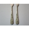 Image 2 : x2 Steiff "Rose" Sterling Silver Butter Knives TW: 64.0g
