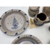 Image 3 : Assortment of Vintage Rowe Pottery Works Inc. Pieces Including: Plates, Vase, Honey Pot, & More!