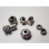 Image 10 : Pandora Bracelet Set: Various Sterling Silver & Other Metal Charms - TW of Sterling Silver: 39.1g