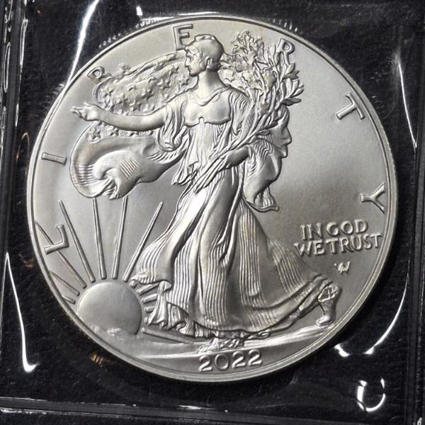 2022 United States Silver 1 Oz .999 Silver Eagle Uncirculated