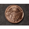 Image 2 : Giganotosaurus Dinosaur 1 Oz .999 Fine Copper Round 