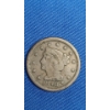 Image 1 : 1848 U.S Braided Hair Liberty Head Large Cent 