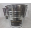 Image 2 : 3- Brand New 2.6 Gallon Galvanized Steel Buckets - 10.6 x 9.8 x 7.5