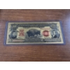 Image 1 : Ten Dollar Buffalo Gold Foil .999999 - 24K Gold Note In Protective Holder - Mint Condition