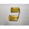 Image 1 : 2 - Vintage Military Dog Tags