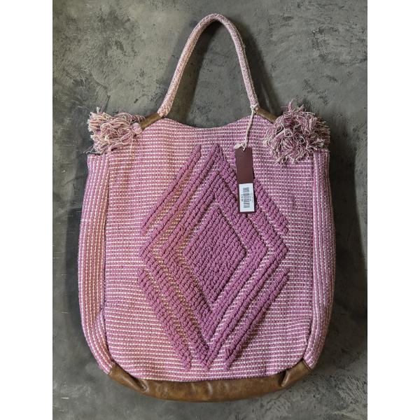 Brand New Beautiful Media B HandCrafted 18''x17'' Tote 