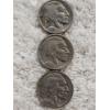 Image 4 : Lot of Collectible U.S. Coins inc. Buffalo Nickels, "V" Nickel, and Gold-Plated Dime - AFV $.30