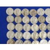 Image 11 : Lot of Assorted Year U.S. 90% Silver Dimes: Mercury and Roosevelt FV: $5.50