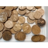 Image 6 : Lot of Assorted Years U.S. Lincoln Pennies - Mainly Wheat Pennies In Collector's Bag - FV~ $0.99
