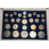 Image 2 : Beautiful American Historic Society Twentieth Century Coin Set Featuring Lots Of Silver!
