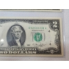 Image 5 : (2) U.S. 1976 $2 Notes With Post Mark & Stamp - Consecutive Serial Numbers - See Description!