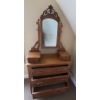 Image 3 : *Pick Up At Mantua Home-No Shipping Available* Absolutely Beautiful Victorian Style 39Wx18Dx70T Vint