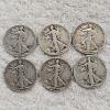 Image 1 : 90% Silver United States Half-Dollar Assortment - AFV $3.00