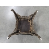 Image 5 : Vintage Very Heavy Cast Iron Footstool On Wheels 