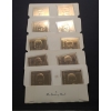 Image 1 : (10) 22KT Gold Foil Nascar Stock Car Racing Trading Cards From The Danbury Mint