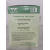 Image 3 : 6- Brand New 65 Watt LED Light Bulbs 25,000 Life Hours - Warm White 