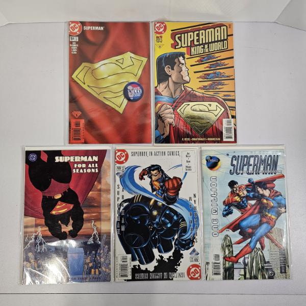 DC Lot of 5 Superman Comic Books