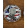 Image 2 : 2 - 2024 President Donald Trump Campaign Collectors Coin in Case - Mint Condition