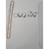Image 1 : Assorted Sterling Silver Jewelry - Total Weight: 27.8g