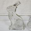 Image 2 : Stunning Crystal Glass Bell & Glass Rabbit Set
