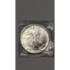Image 1 : 1993 1 Troy oz .999 Pure Silver American Silver Eagle Coin