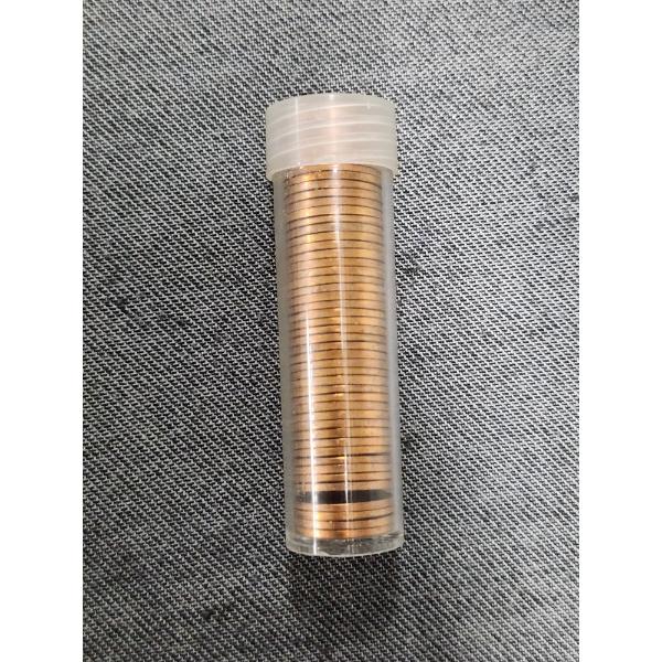 49 Assorted Brilliant Uncirculated 1971 US Copper Pennies