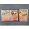 Image 1 : Three Pokemon 151 Near Mint Trading Cards - Reverse Holo's & Holo!