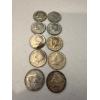 Image 1 : 10 - Late 1960's 40% Silver Kennedy Half Dollars - Face Value: $5.00