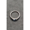 Image 4 : Disney Sterling Silver Mickey Shaped Ring With Blue Stones - Size 5 - Total Weight: 1.9g