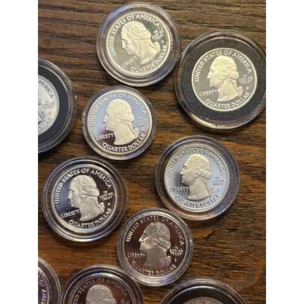 90% Silver - Assorted Silver Quarters - FV $3.50