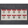 Image 1 : Ten Assorted Silver Mercury Dimes in Great Condition in Sleeves - $1.00 Face Value