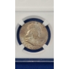 Image 2 : 1963 90% Silver Franklin Half Dollar In Slab Holder