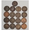 Image 1 : Assorted Years U.S Indian Head Cents - Face Value: $0.17
