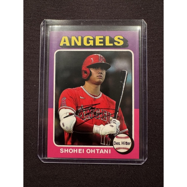 SHOHEI OHTANI Los Angeles Dodgers #1 Baseball Card - Mint Condition - Low Production