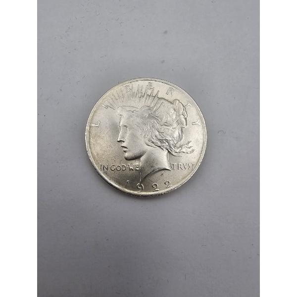 1922 Peace Silver Dollar