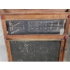 Image 7 : Antique Educational Scroll Chalkboard Easel - About 4ft Tall 