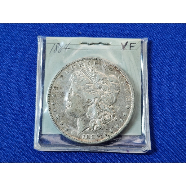 1884 90% Silver Morgan Dollar