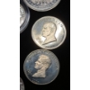 Image 9 : Assorted Republic Of Liberia, US And British Commemorative $1/ $5 Coins & Medals