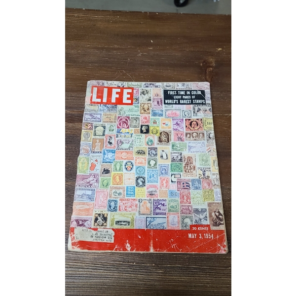 "First Time In Color" Issue May 3rd 1954 Life Magazine