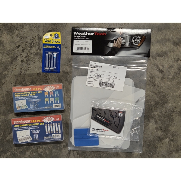 New WeatherTech Lamp Guards, Vent Clips & Fuses