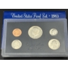 Image 6 : 5 Proof Sets - 1978 - 1993 - 1983 -1979 - 1987 - Includes Kennedy Half Dollars - Quarters - dimes - 