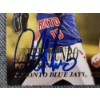 Image 2 : DUAL HAND SIGNED Toronto Blue Jays Peter Munro & Casey Blake Skybox Fleer 2000 #284 Baseball Card