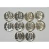 Image 1 : (10) Brilliant Uncirculated United States 90% Silver 1964 Kennedy Half Dollars - Face Value: $5.00