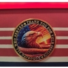 Image 2 : New 16'' Neon Lighted Honoring Veterans Plaque With Collector Coin